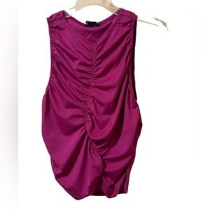 NWT, sincerely Jules Fuchsia, Tank Top, Sz L